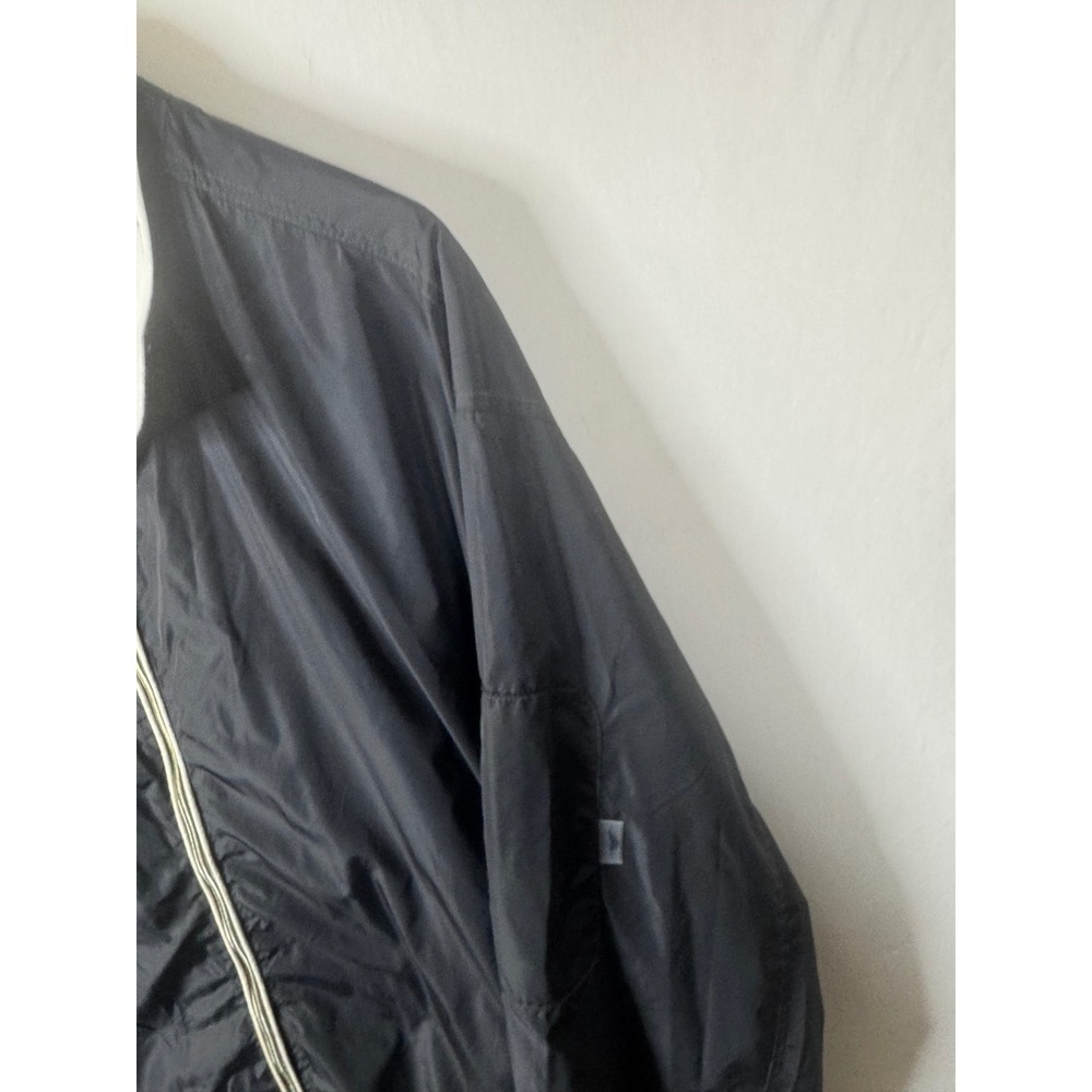 Tommy Bahama Mens 3xt Navy Blue Full Zip Windbreaker Jacket Lightweight Coat View 3